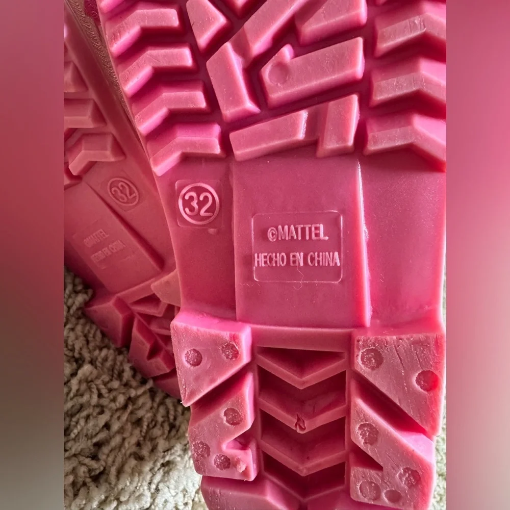 Mattel Pink Children's Barbie Rain Boots